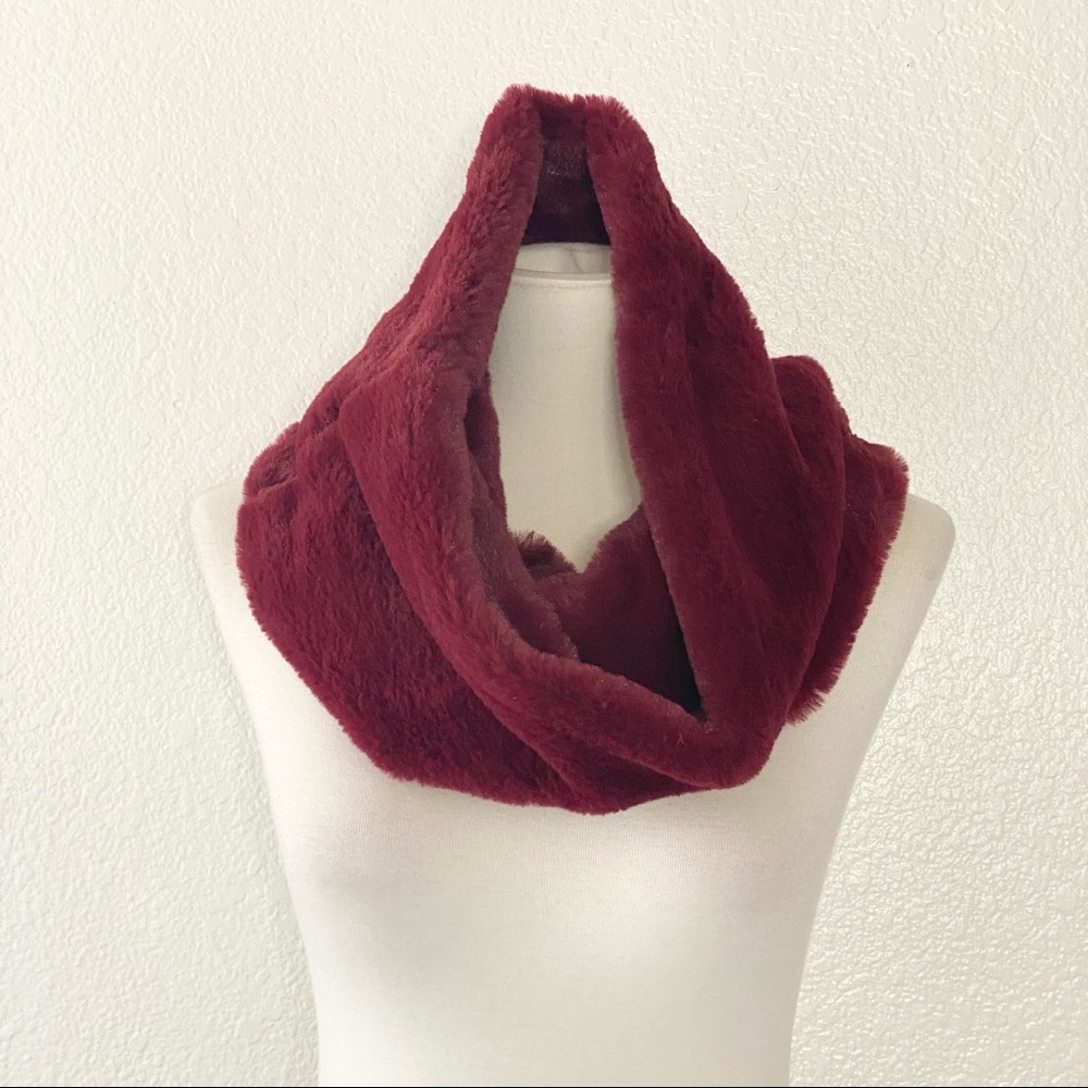 Burgundy Soft Scarf